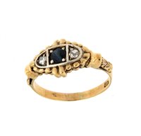 Anello Soranzo Gioielli Donna Stile Antico e d'Epoca in Oro giallo Zaffiro RT10276846 - RT10276846